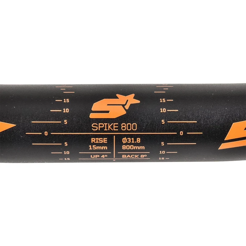 Cintre SPANK SPIKE 800 VIBROCORE Rise 15mm 800mm Orange