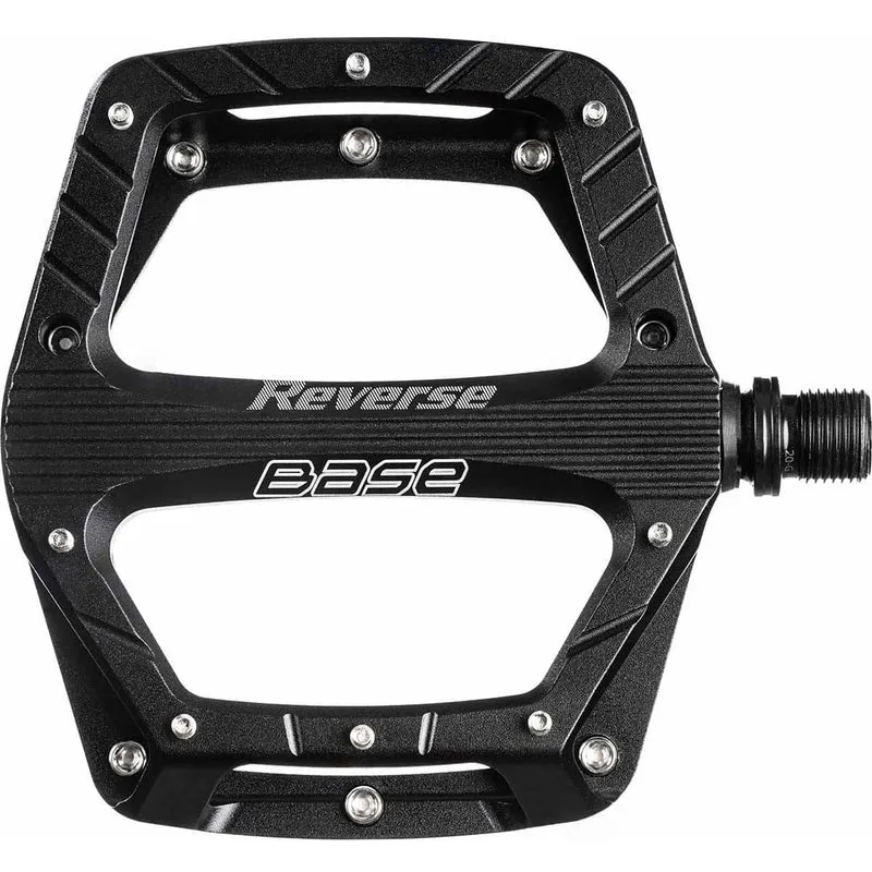 Pédales Plates REVERSE COMPONENTS BASE Noir