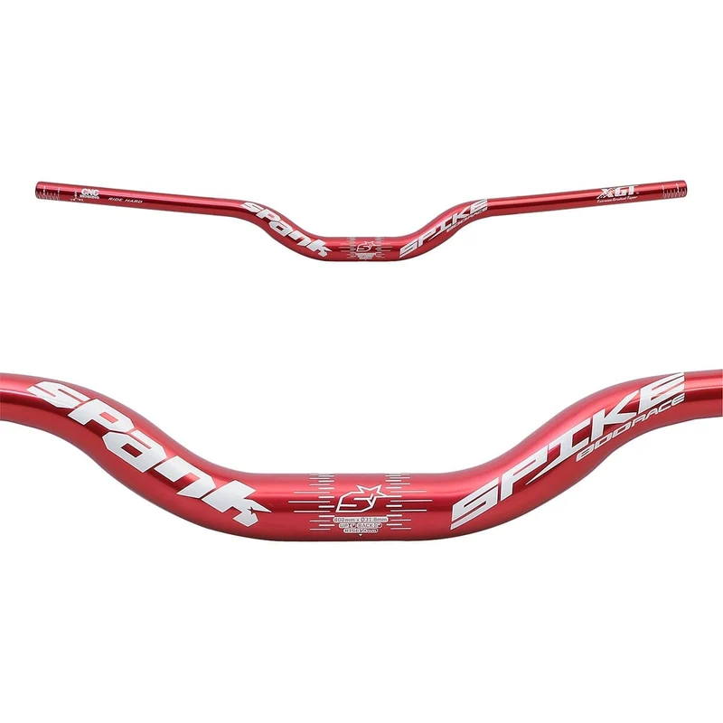 Cintre SPANK SPIKE 800 RACE Rise 50mm 800mm Rouge