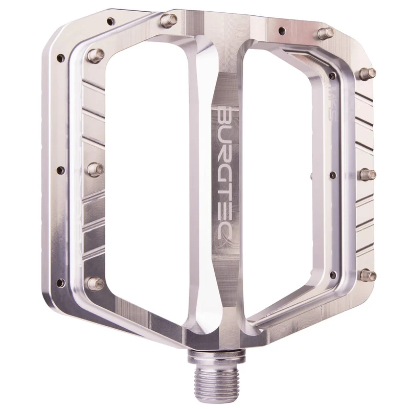 Pédales Plates BURGTEC PENTHOUSE FLAT MK5 Argent