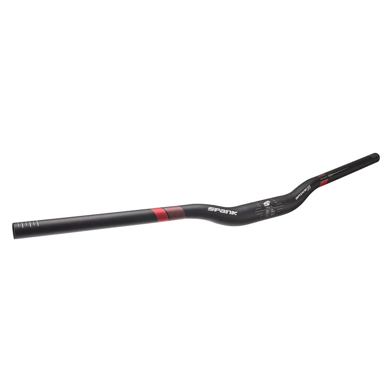 Cintre SPANK SPIKE 35 VIBROCORE Rise 25mm 820mm Rouge