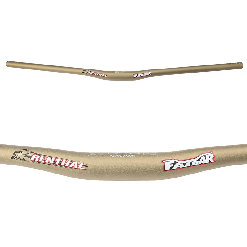 Cintre RENTHAL FATBAR DH Rise 10mm 800mm Or