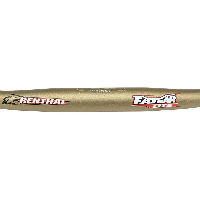 Cintre RENTHAL FATBAR LITE Rise Plat 780mm Or