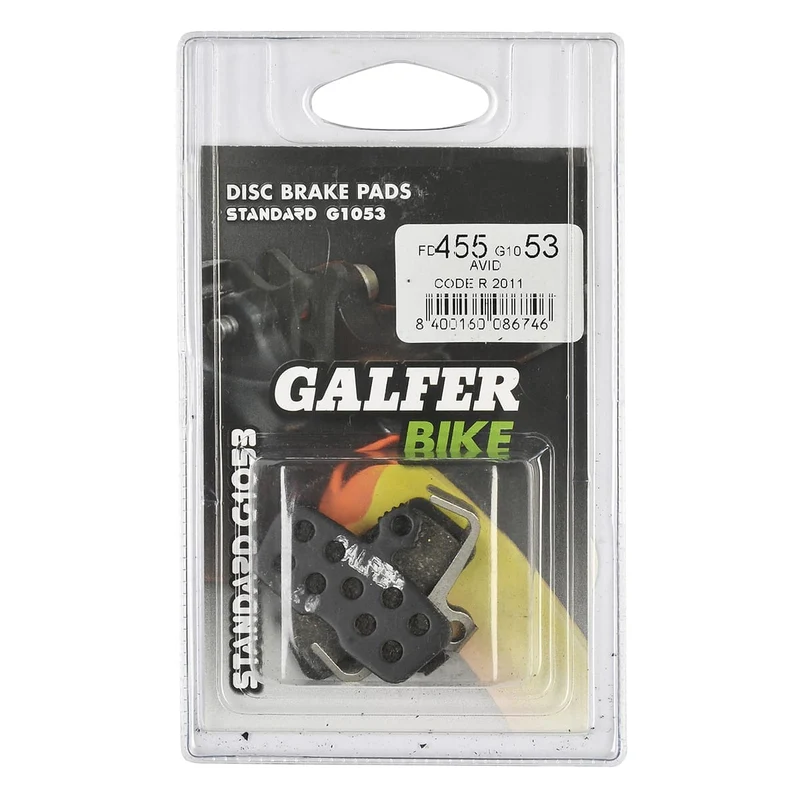 Plaquettes Semi-Métalliques GALFER PERFORMANCE Avid Code (>2011) / Sram Guide RE / Motive