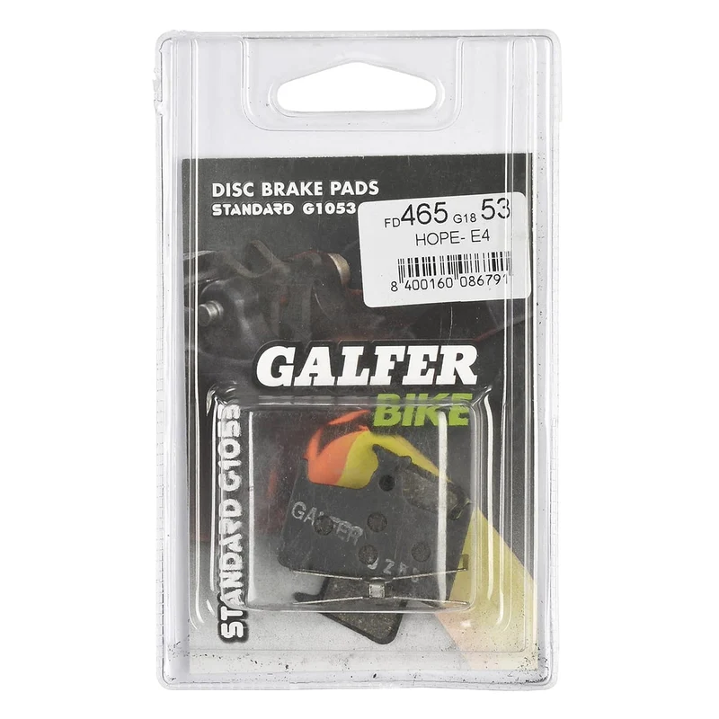 Plaquettes Semi-Métalliques GALFER PERFORMANCE Hope E4