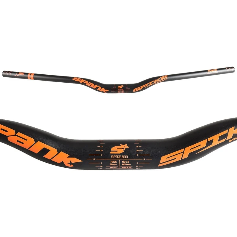 Cintre SPANK SPIKE 800 VIBROCORE Rise 30mm 800mm Orange