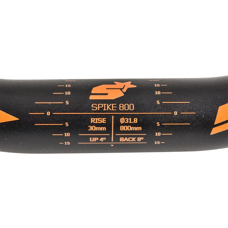 Cintre SPANK SPIKE 800 VIBROCORE Rise 30mm 800mm Orange