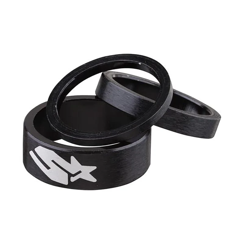 Kit Entretoises de Direction SPANK TWEET TWEET 1"1/8 Noir