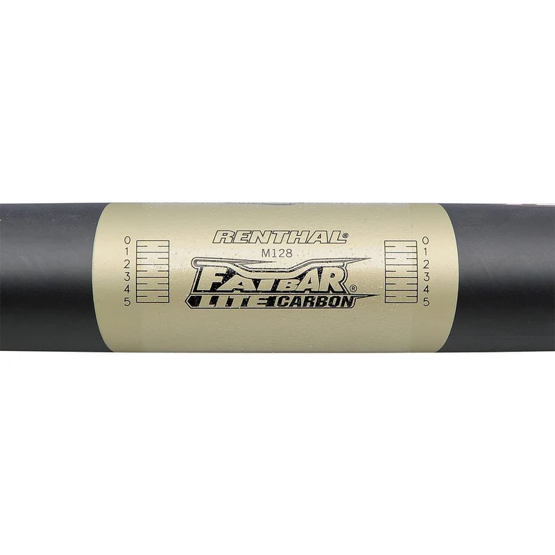 Cintre RENTHAL FATBAR LITE Carbone Rise 10mm 760mm Noir