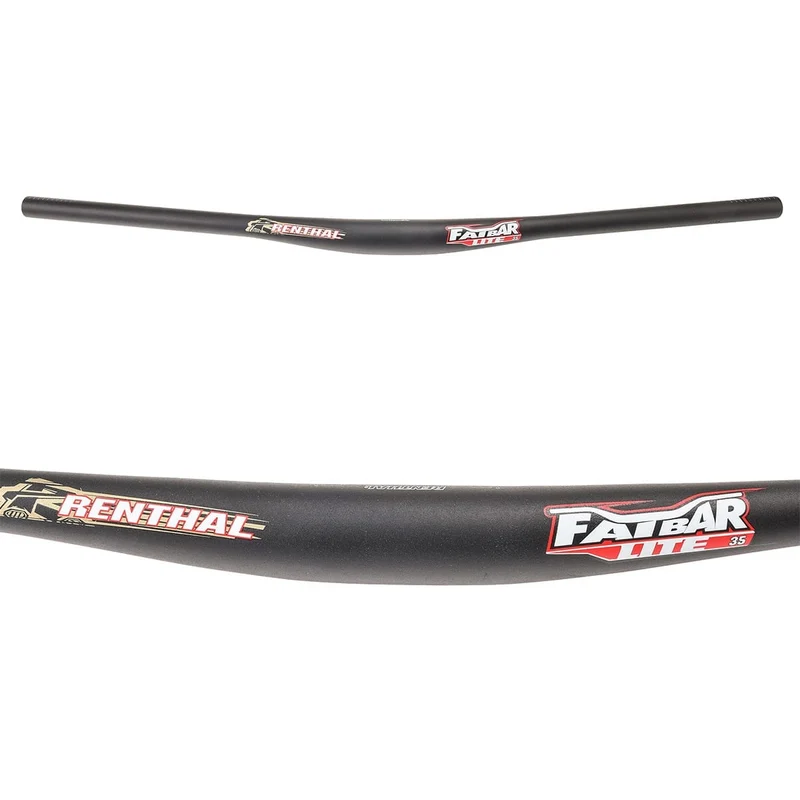 Cintre RENTHAL FATBAR LITE Rise 10mm 760mm Noir