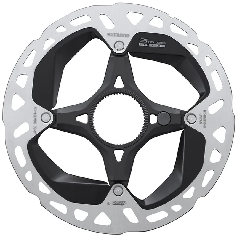 Disque SHIMANO RT-EM910 CENTER LOCK Externe Aimant E-bike