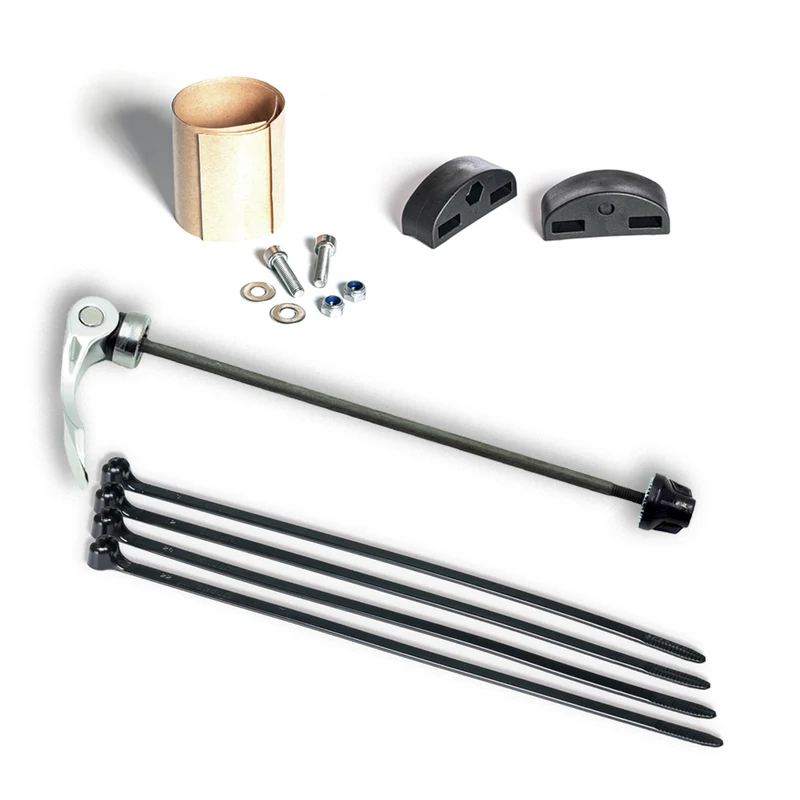 Kit de fixation sur axe de roue à serrage rapide pour porte-bagages Old Man Mountain