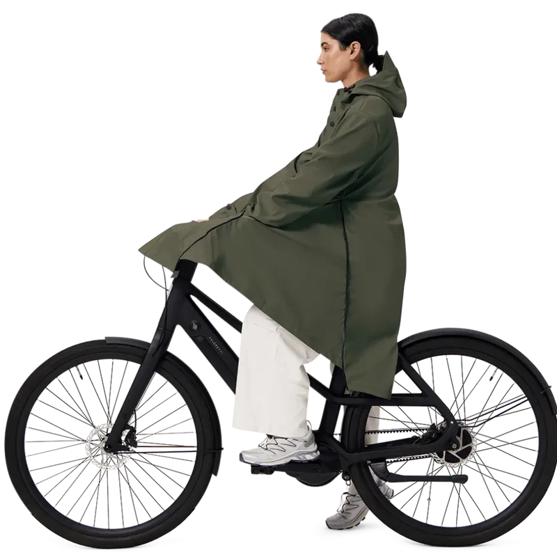 Parka longue convertible en poncho Original Maium Amsterdam