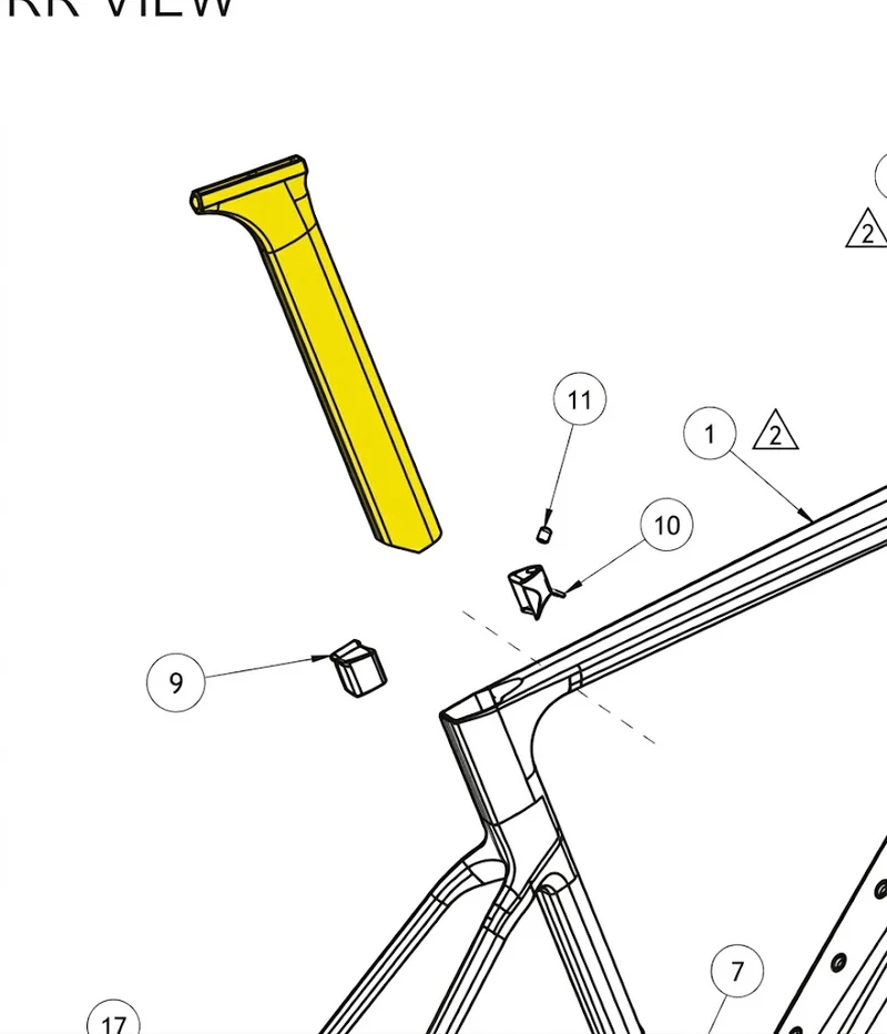 2025 Polygon Helios Aero Seatpost