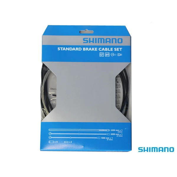 Shimano Road Stainless Brake Cable and Housing Set Black
