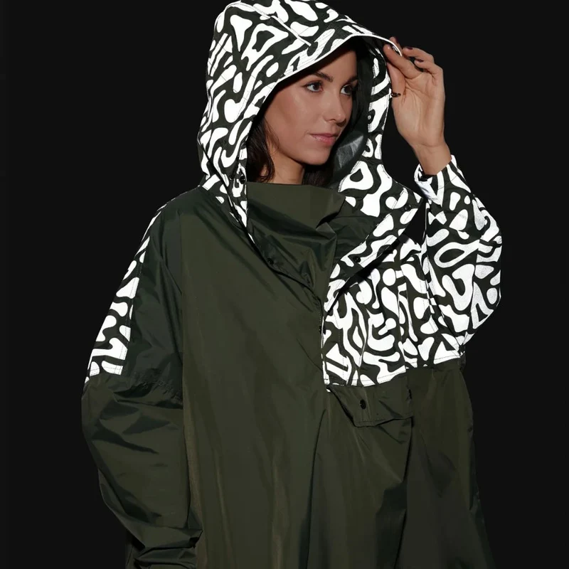 Poncho de pluie réfléchissant Urban Circus Romea