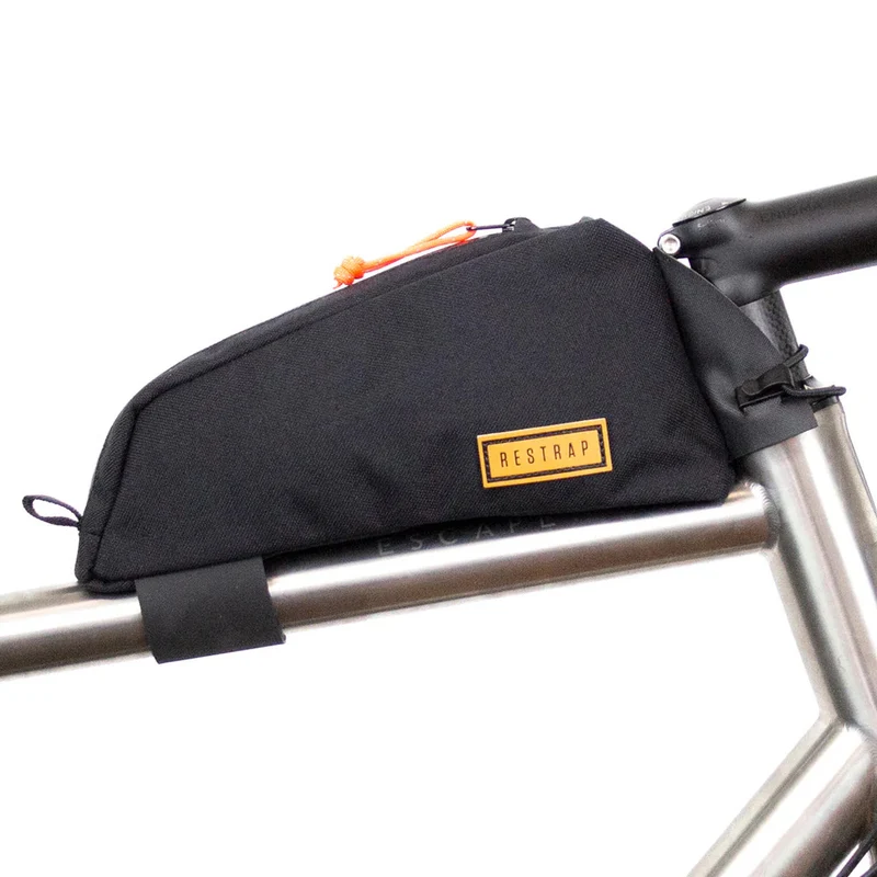 Sacoche de cadre Top Tube Bag Restrap sur jeu de direction