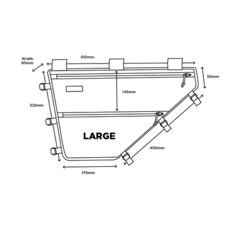 Sacoche de cadre Restrap Full Frame Bag