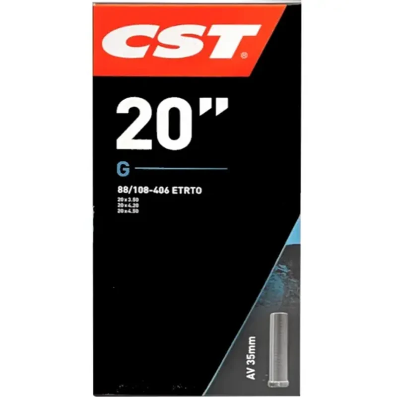 CST Tube 20 x 3.5-4.0 - Schrader Valve - fat tyre e-bike