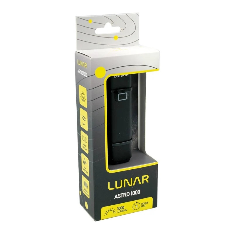 LUNAR ASTRO 1000 USB-C Front Light with Powerbank