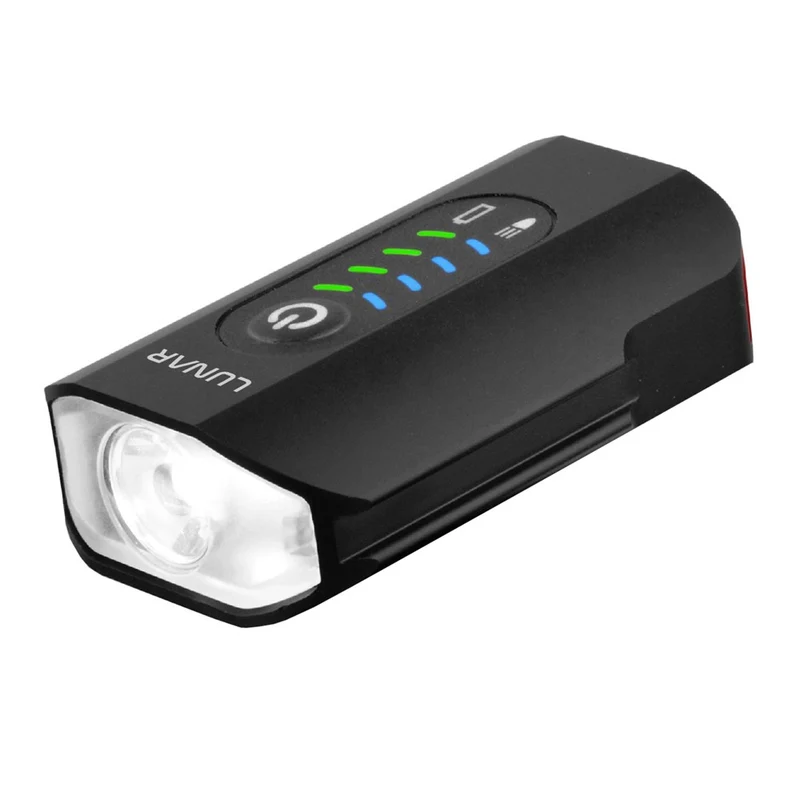 LUNAR CALLISTO 600 Front and Rear Light USB-C - Includes Helmet Mount