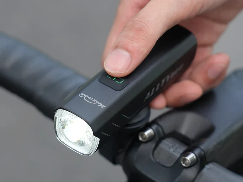 MAGICSHINE Front Light - ALLTY 800 V2 - Garmin & GoPro Mounts Included