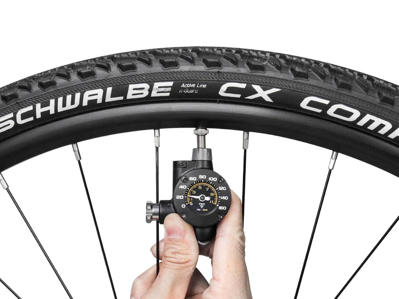 Topeak Airbooster G2 CO2 inflator and tyre gauge