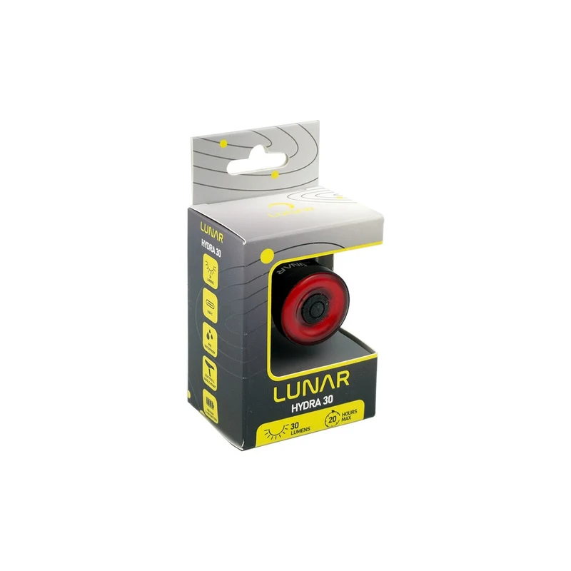 LUNAR HYDRA 30 Rear Light - Saddle & Seatpost Mount
