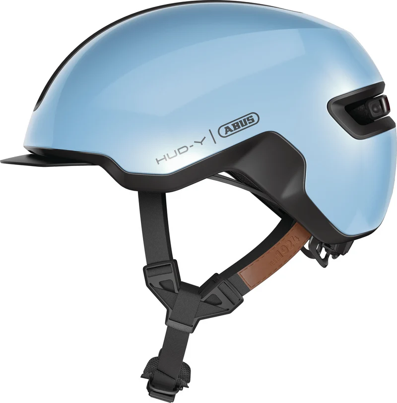 Casque Abus HUD-Y avec feu pour vélo