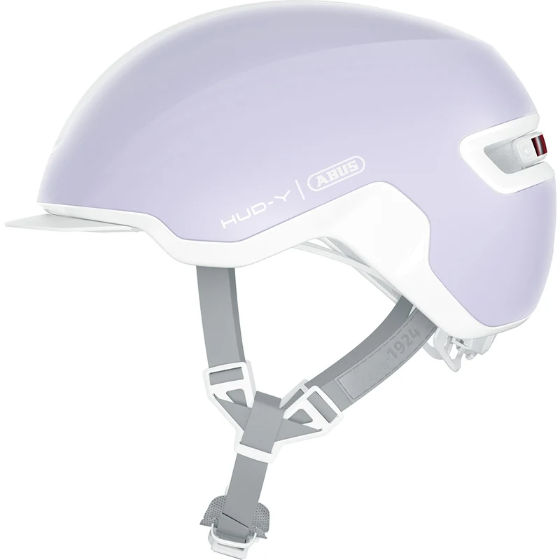 Casque Abus HUD-Y avec feu pour vélo