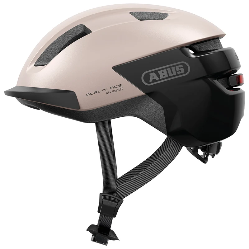 Casque Abus Purl-Y Ace avec feu pour vélo