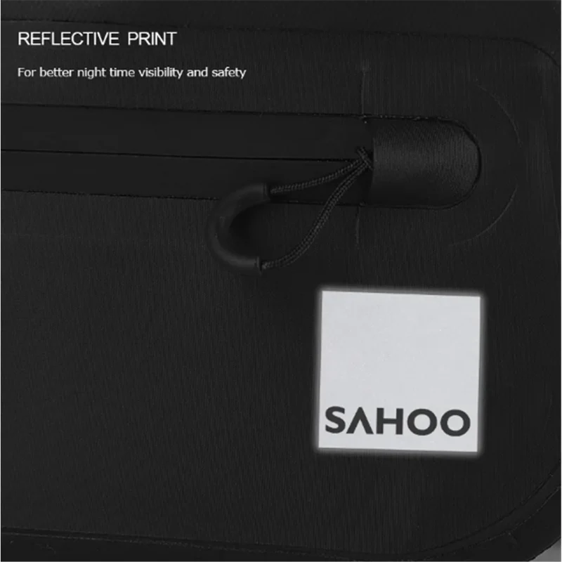 SAHOO Waterproof Trunk Bag – 7L with 3 Pockets & Hook Straps (34x15x17cm)