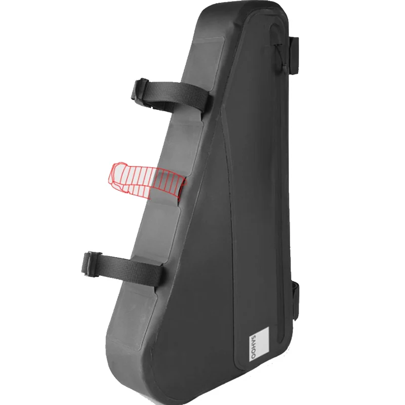 SAHOO Waterproof Corner Frame Bag – 4L with Dual Side Pockets (40x23x6cm)