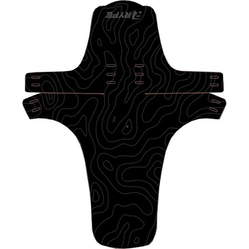 RYFE Mud Guard Extra Large Black Contour