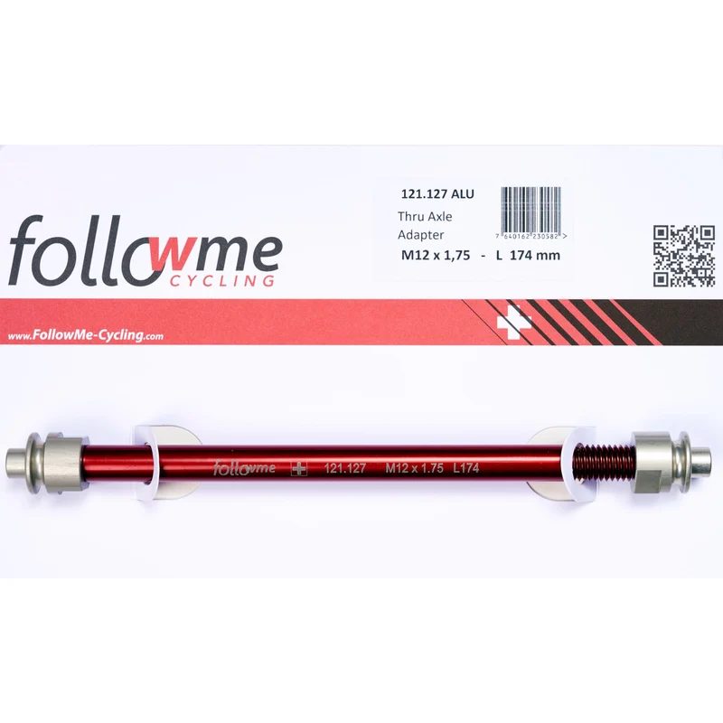 Axe de roue arrière M12 pour adaptation Follow me