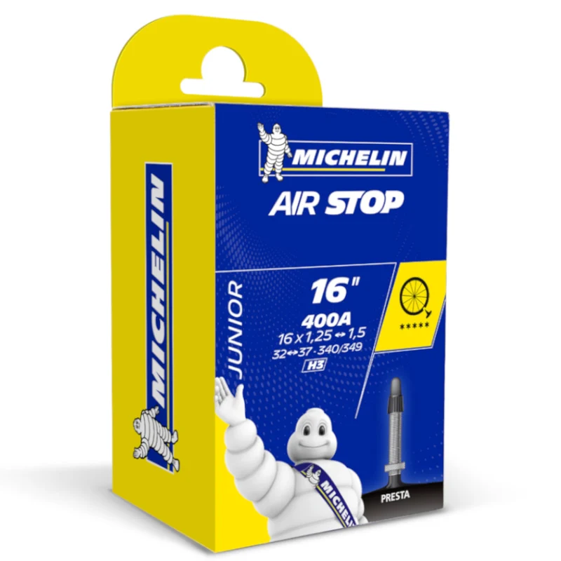 Chambre à air 10 à 24 pouces Michelin Airstop