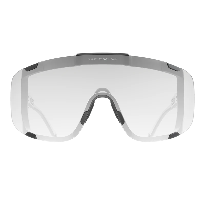 Lunettes POC DEVOUR WF Noir Translucide Verre Clarity Photochromique Grey