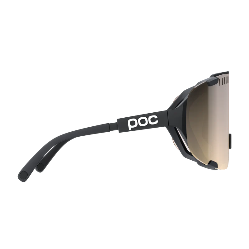 Lunettes POC DEVOUR WF + Noir Verre Clarity Trail Partly Sunny Silver