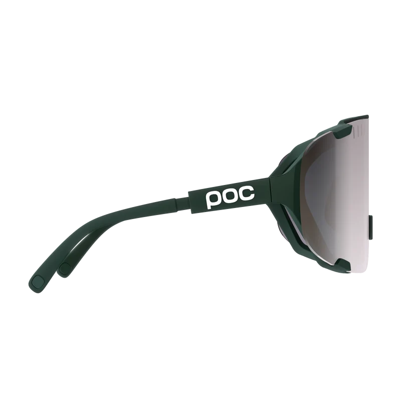 Lunettes POC DEVOUR WF + Kaki Verre Clarity Road Sunny Silver