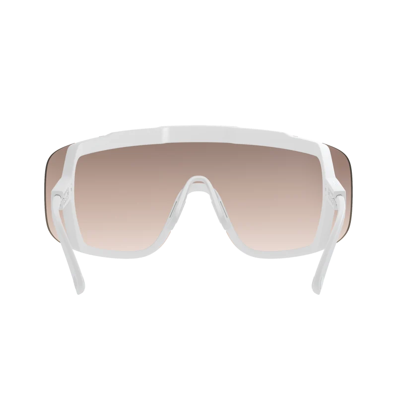 Lunettes POC DEVOUR WF + Blanc Verre Clarity Trail Partly Sunny Silver