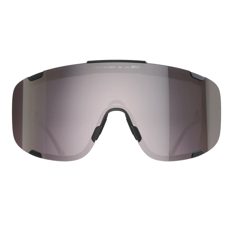 Lunettes POC DEVOUR WF + Noir Verre Clarity Road Sunny Silver