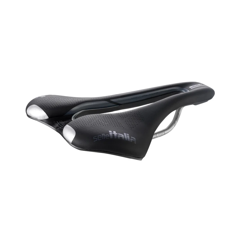 Selle SELLE ITALIA SLR BOOST GRAVEL TI316 SUPERFLOW L3 145 mm Rails Titane