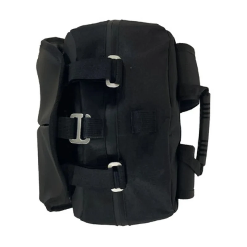 Sacoche vélo convertible en sac à dos noir Willex