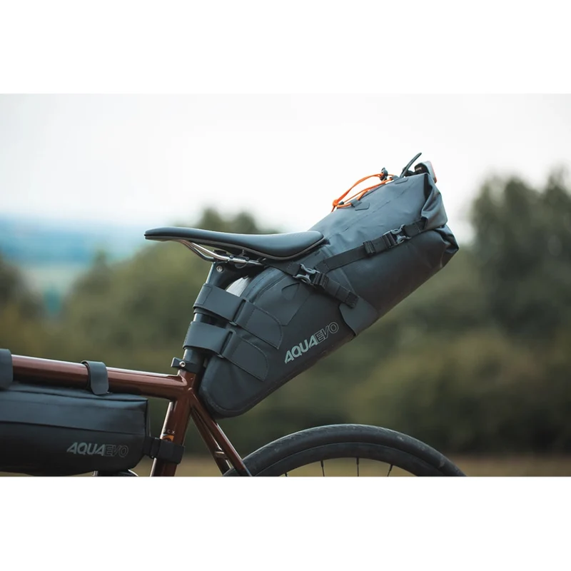 Sacoche de selle pour le bikepacking 10L Aqua Evo Adventure Oxford