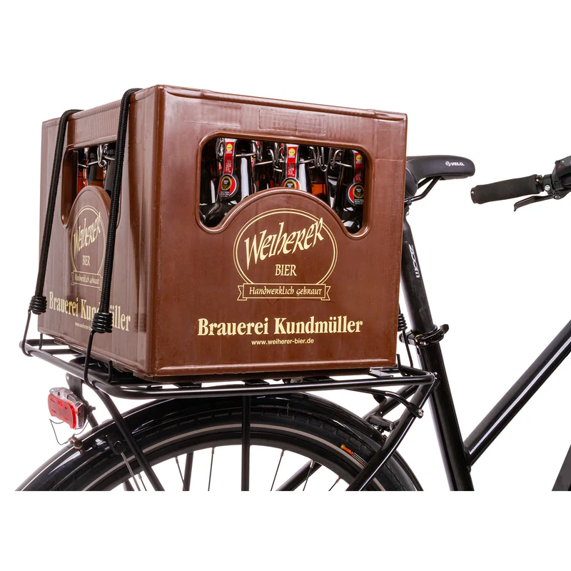 Plaque de support sur porte bagage vélo large M-Wave Racky