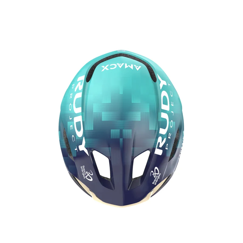 Casque Route RUDY PROJECT NYTRON TEAM BAHRAIN VICTORIOUS Turquoise