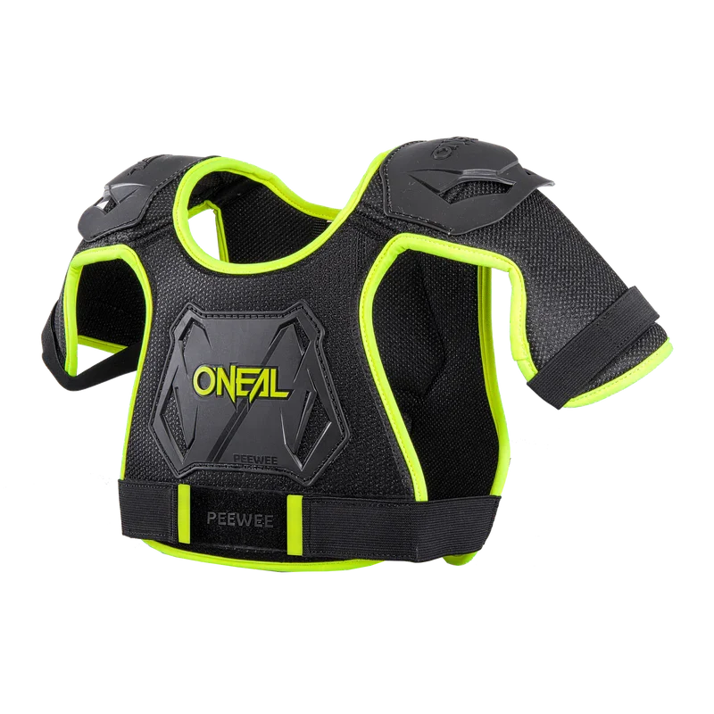 Plastron O'NEAL PEEWEE Junior Jaune Fluo