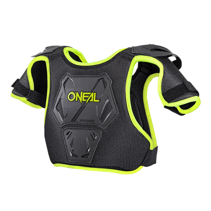 Plastron O'NEAL PEEWEE Junior Jaune Fluo