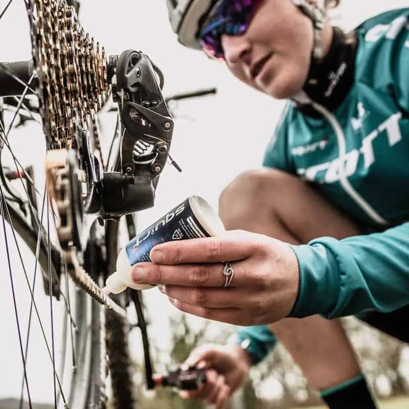 Lubrifiant chaîne vélo Squirt Lube à base de cire