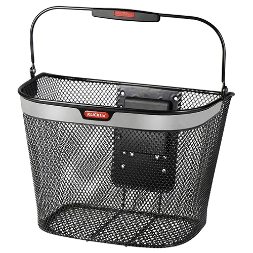 Panier vélo avant avec réflécteur Uni Reflect KlickFix
